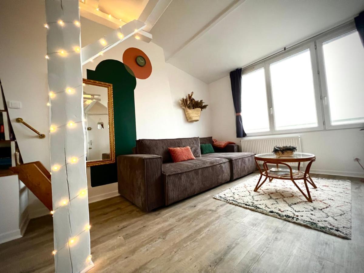 Le Petit Nid Perche Sous Les Toits, Vue Mer Le Havre Exterior photo