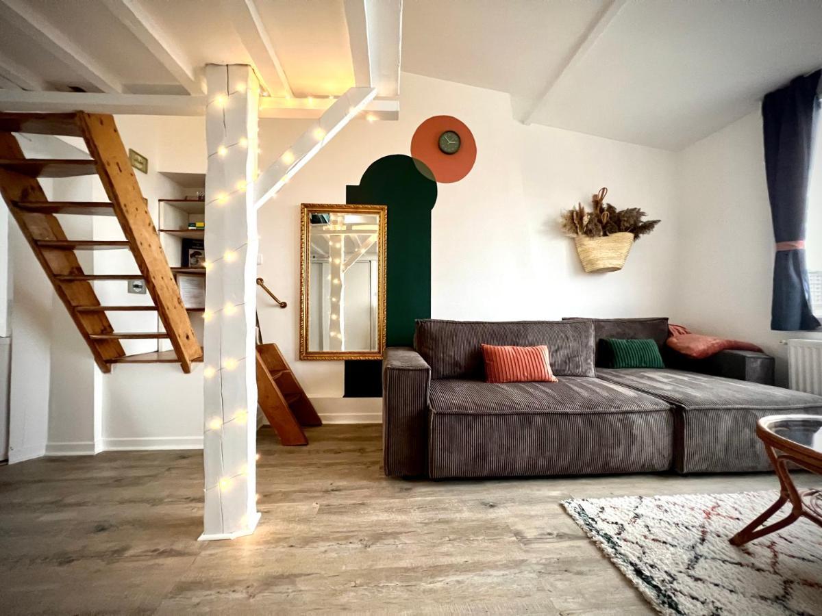 Le Petit Nid Perche Sous Les Toits, Vue Mer Le Havre Exterior photo